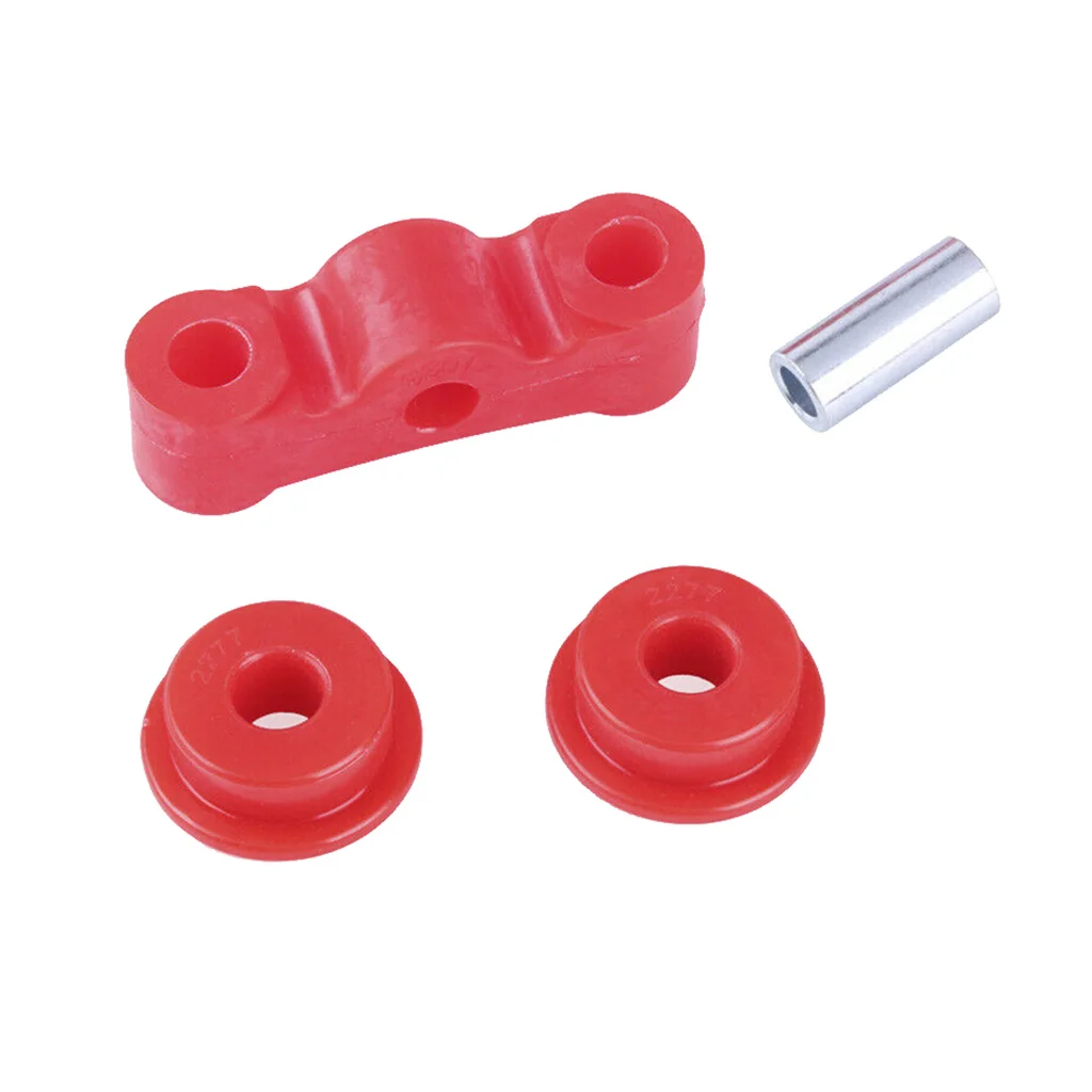 2 Pieces Polyurethane Red Shifter Bushing Kit For  Civic D Series 92-00