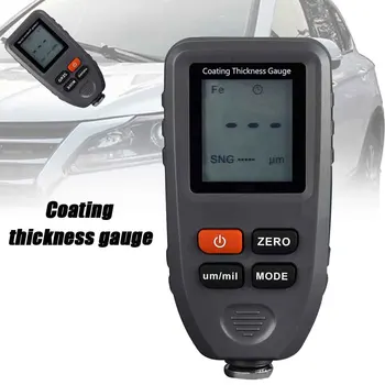 

Detector Instruments High Depth Tester Measuring Backlight Paint Film Iron Base Handheld Thickness Gauge Digital