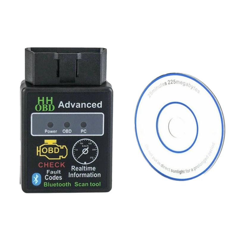 JDIAG V2.1 ELM327 HH OBD 2 OBDII Car Auto Bluetooth Diagnostic Tool