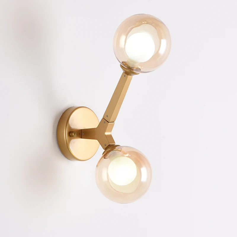 

Nordic Creative Wall Lights Living Room Gold Wall Sconce Light For Living Room Wall Lighting Designer Loft Industrial Wall Lamp