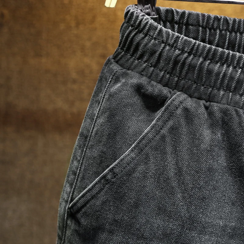 80% OFF Men Black Casual Pants Ribbons Plus size Mens Big Harem Cargo Pants Male Spring Streetwear Overalls Sweatpants Large size 48 7XL