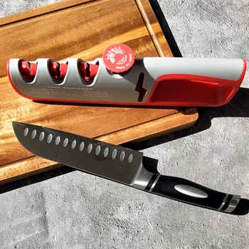 

Knife Sharpener 3 stages Adjustable Hand-Held Kitchen Knife Sharpener Scissors sharpening stone knife sharpener professional