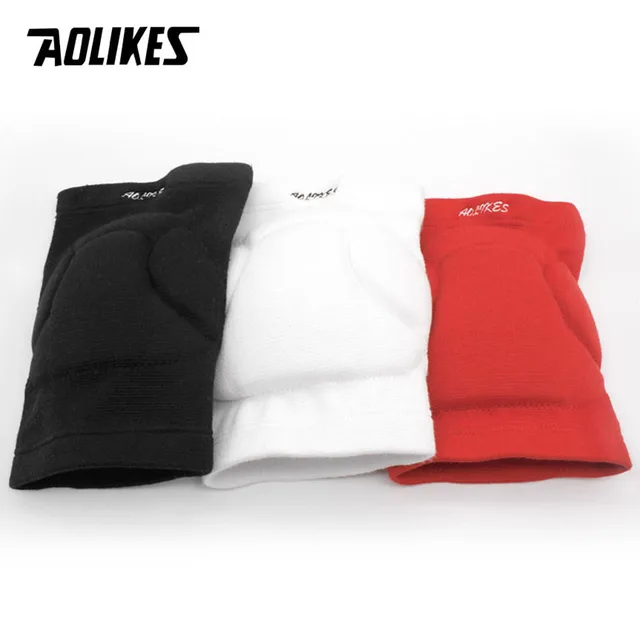 59640-5b7d7f.jpg AOLIKES 1 Pair Sports Thickening Knee Pads Volleyball Extreme Sports Kneepad Brace Support Dancing Yoga Elastic Knee Protector