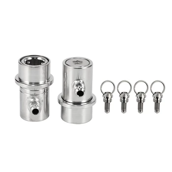 

4x Beer Fermentation Pressure Relief Valves, Replacement Valve & 2x Stainless Steel Ball Lock Corny Keg Disconnect Gas