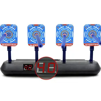 

Funny Automatic 4-bit Scoring Target Boards Electric High Precision Auto Reset Calculate Scores Target Children Toy