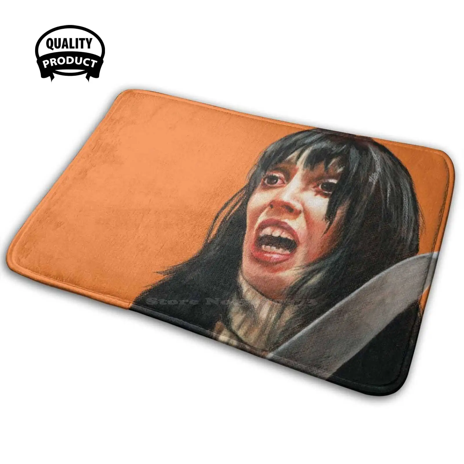 The Shining Soft House Family Tappetino Antiscivolo Tappeto Horror The Shining Stephen King Wendy Torrance Shelley Duvall Kubrick