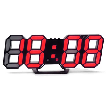 

Bi-Color LED Digital Alarm Clock Table Top Wall Mounted Temperature Display Clo Alarm Clock Multi-Color With Stereo Clock