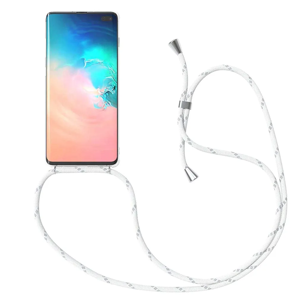 Чехол для телефона с ремешком на шею для samsung S8 S8 Plus S9 S9 Plus S10 Plus S10 S10 E