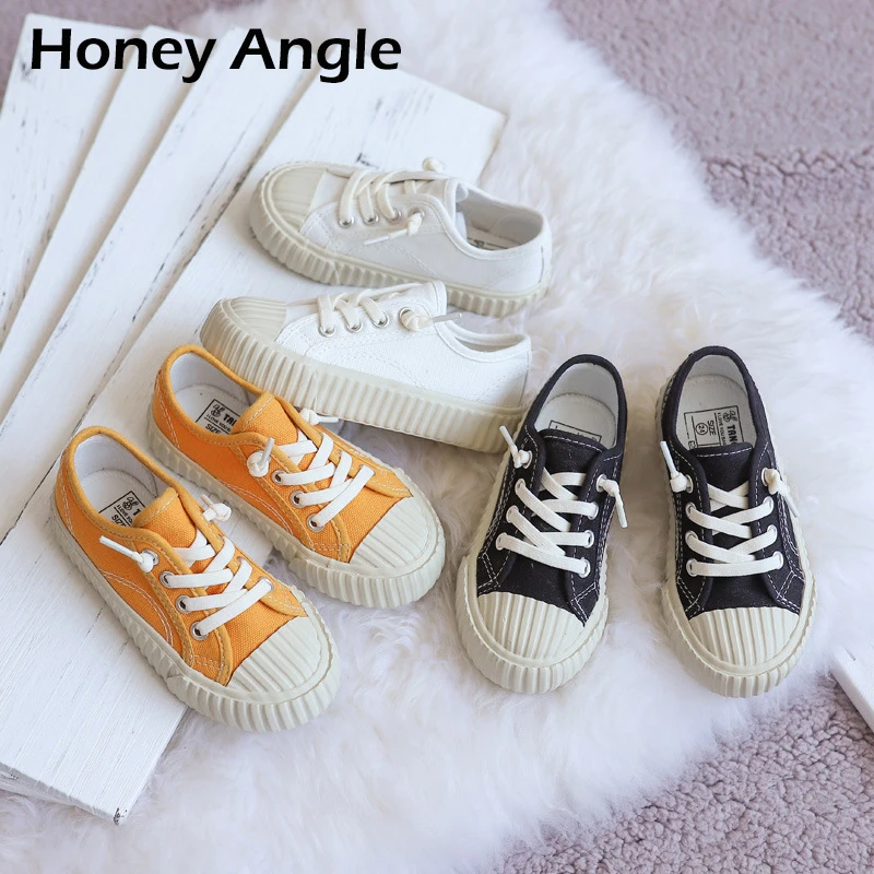 Honey Angle/сезон лето весна осень детская парусиновая обувь цветные кроссовки для