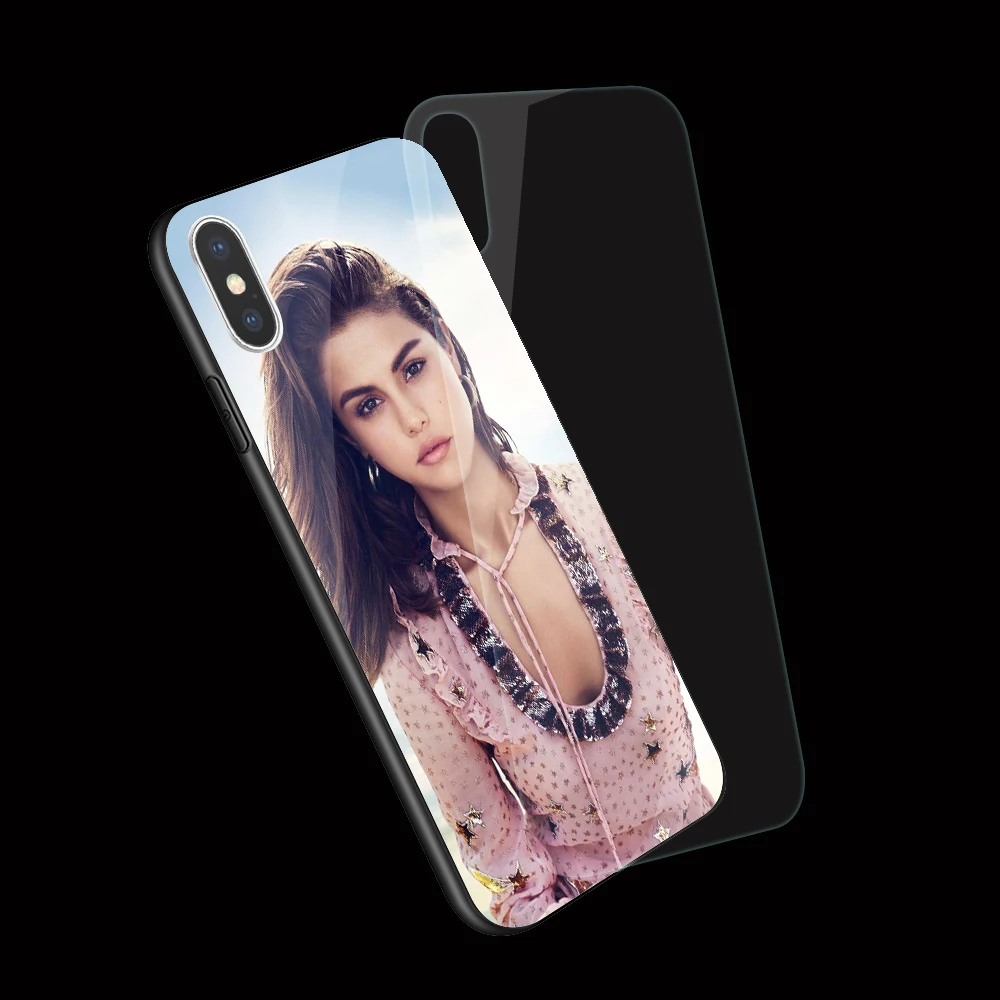 EWAU Selena Gomez чехол из закаленного стекла для телефона для iphone 5 5s SE 6 6s 7 8 plus X XR XS 11 pro Max