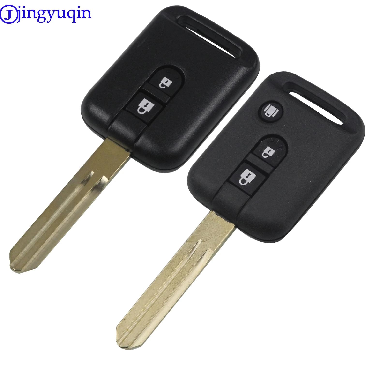 

2 3 Button Remote Uncut NSN14 Blade Car Key Fob Case Shell Fit For Nissan Navara Almera Key Flip Car Key Cover Replacement