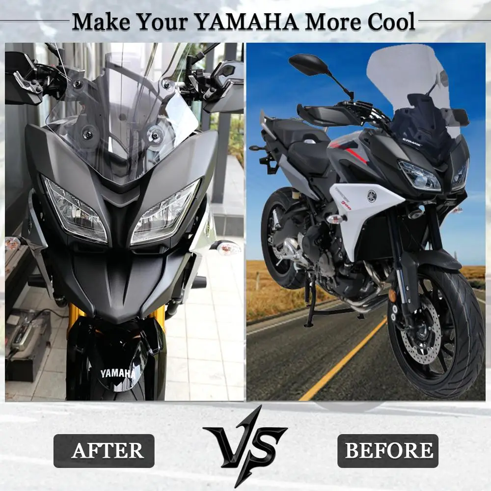 thumbnail image 2 of New Black Front Wheel Fender TRACER 9 Tracer9 Tracer900 2 of 10