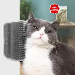 Cat Comb Self Groomer with Catnip Massage Comb Grooming Brush Soft Cats Wall Corner Rubs Tool Tickling Comb Pet Grooming Supply Cat Comb Self Groomer with Catnip Massage Comb Grooming Brush Soft Cats Wall Corner Rubs Tool Tickling Comb Pet Grooming Supply
