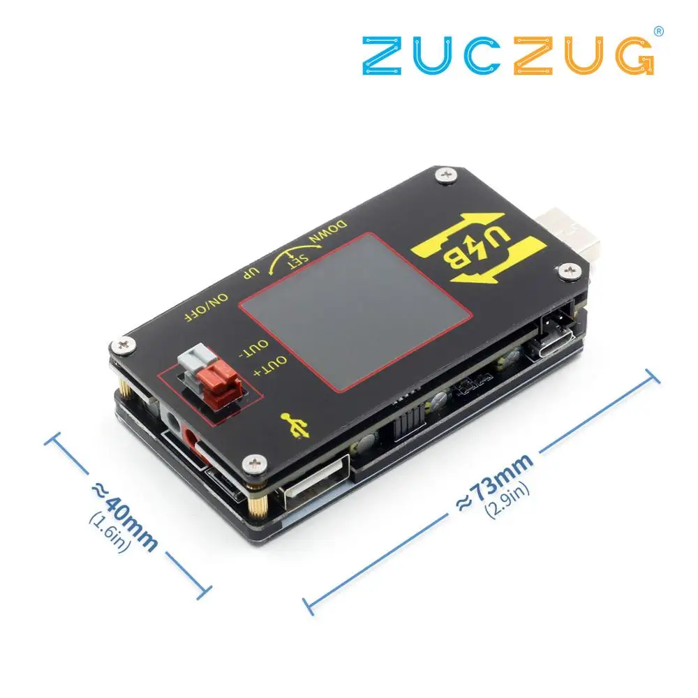 Цвет Usb преобразователь напряжения 5 В до 9v12v24v импульсный повышающий стабилизатор модуль постоянного напряжения постоянного тока 15 Вт отображение напряжения и тока