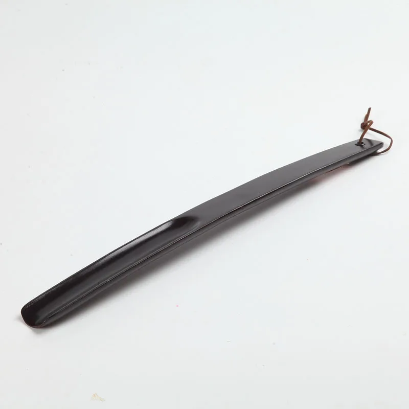 38cm B 1 шт. 38 см Профессиональный деревянный рожок для обуви Гибкая длинная ручка Shoehorn полезный башмак Профессиональный обувной ложки домашние инструменты - Цвет: 38cm B