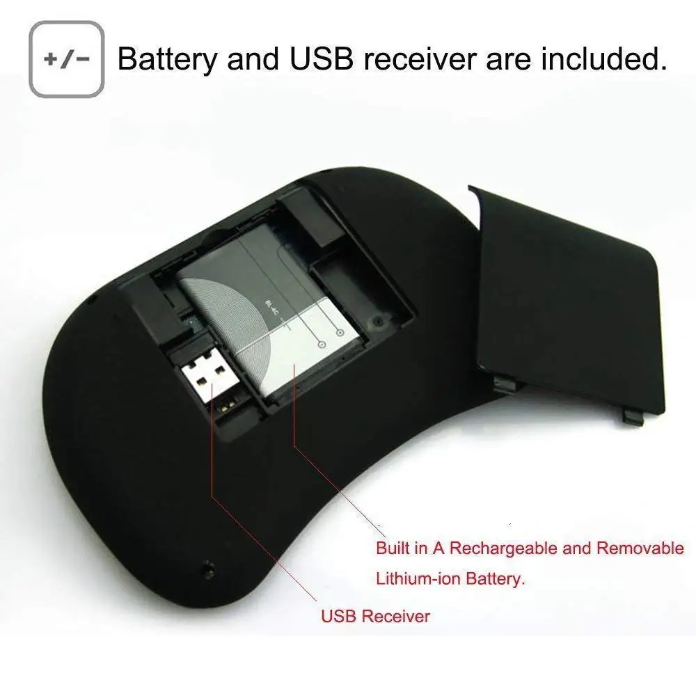 I8 + с подсветкой испанская английская версия 2 4 GHz Беспроводная клавиатура Air Mouse