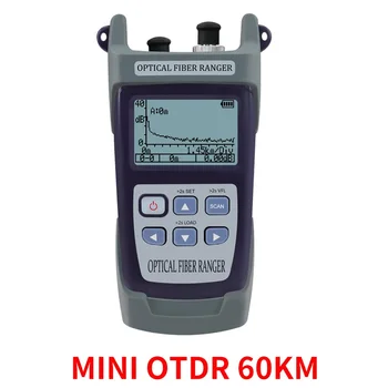 

Mini 60KM Fiber Optic OTDR Optical Fiber Reflectometer Built in VFL with FC SC Touch