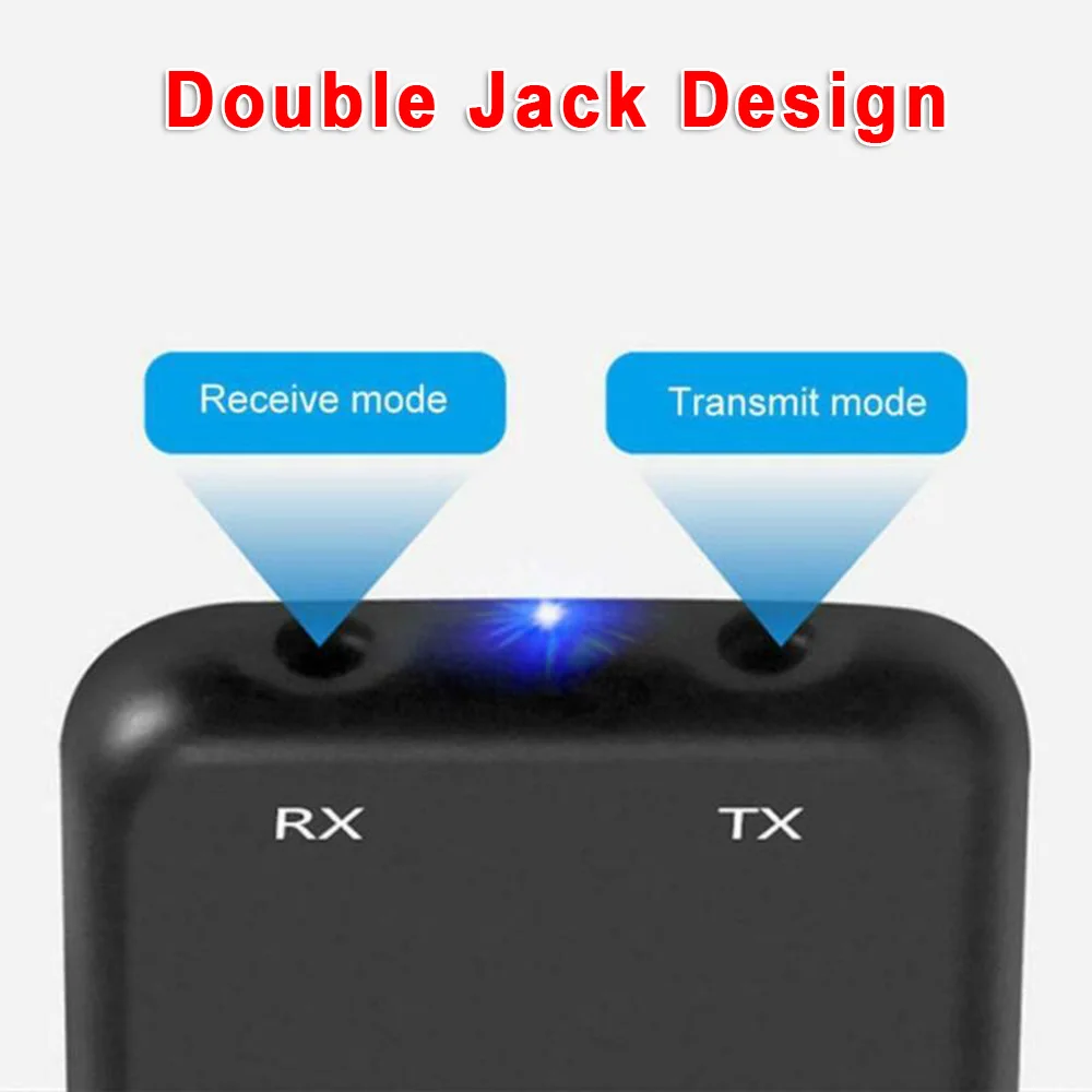 2в1 Bluetooth V4.2 беспроводной аудио передатчик приемник 3,5 мм Музыкальный адаптер беспроводной Bluetooth аудио передатчик приемник