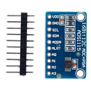 

ADS1115 ADC Ultra-Compact 16-Precision ADC Module Development Board with Gain Amplifier(10PCS)