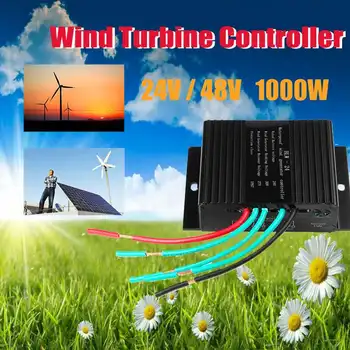 

24V/48V 1000W Wind Turbines Controller Waterproof Charging Fault Display Automatic Reset Controller Overvoltage Protection