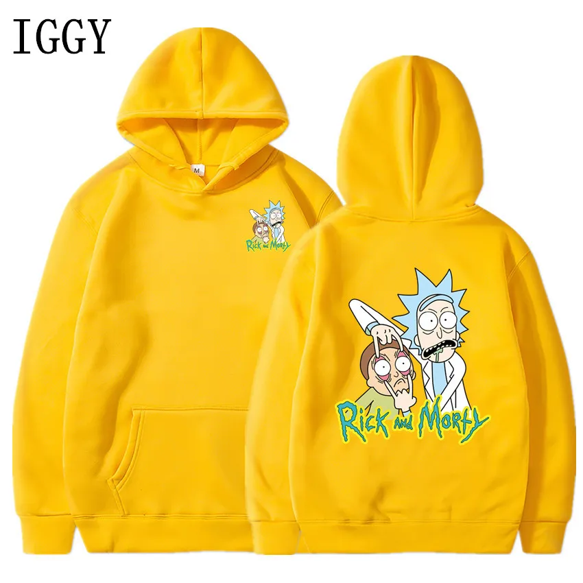 IGGY модные брендовые мужские толстовки в стиле хип хоп повседневные с капюшоном