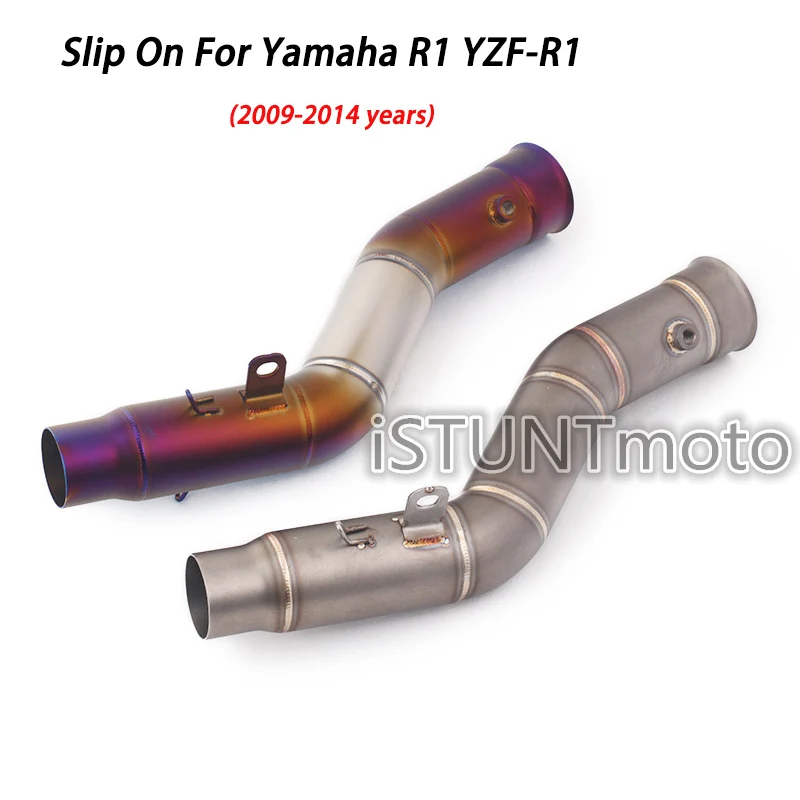 Слипоны для yamaha YZF1000 YZF R1 2009 2010 2011 2012 2013 глушитель выхлопной трубы для мотоцикла