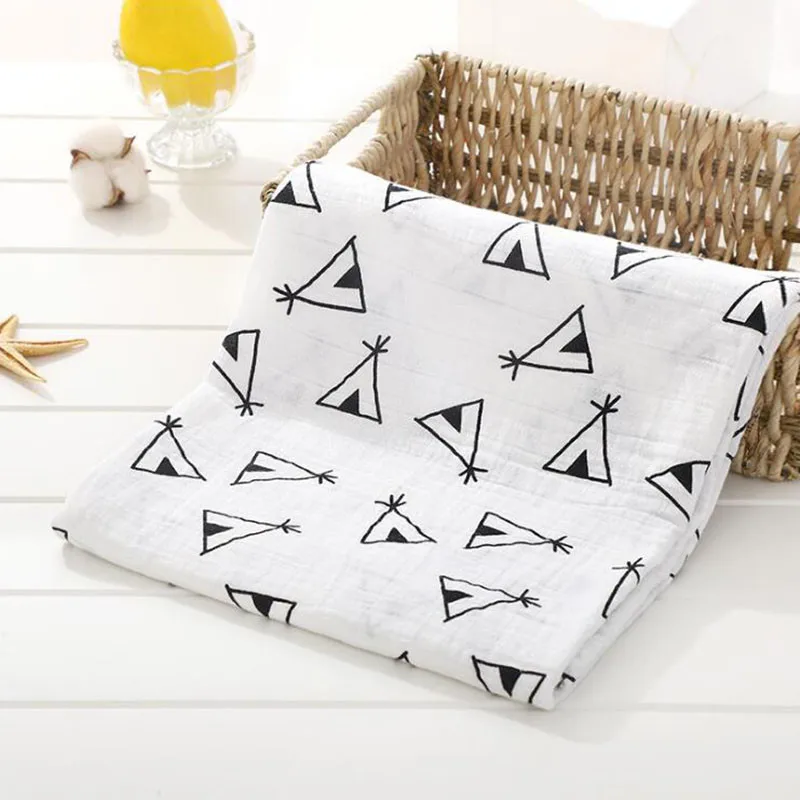 baby swaddles 7 Детское одеяло, мягкий хлопок, для новорожденных, муслин, пеленка для ванной, для малышей, Deken, для младенцев, накидка для сна, для коляски, накидка для младенцев, Manta Bebe - Цвет: baby swaddles 7