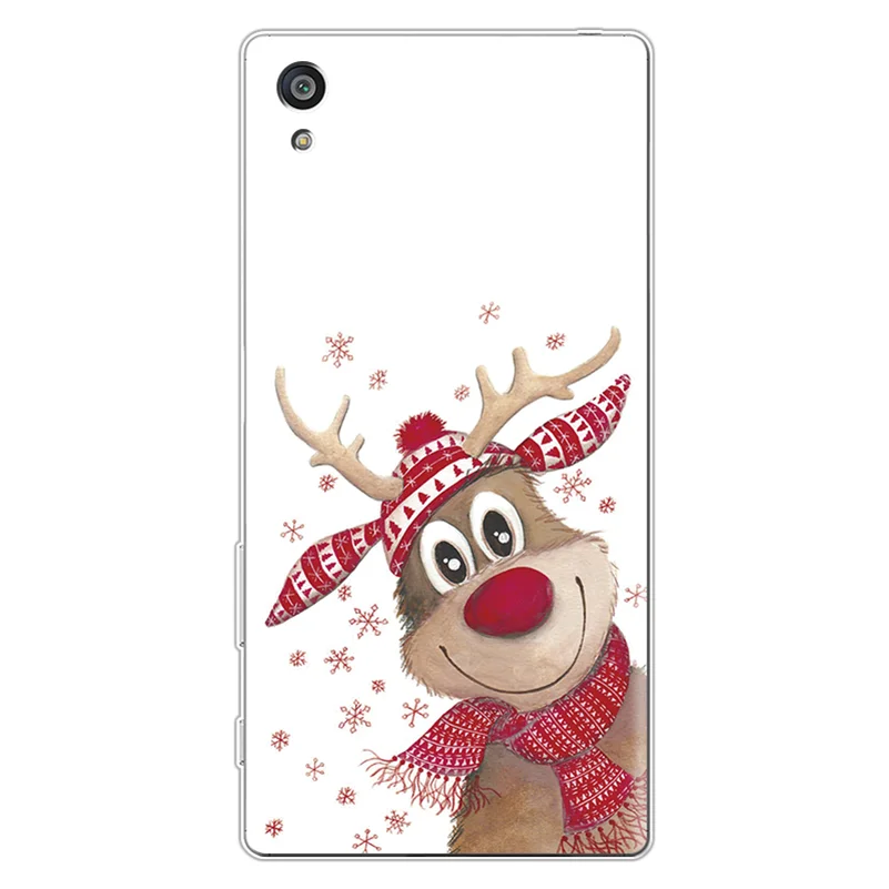 Чехол из ТПУ с рождественским оленем для sony Xperia XA1 Ultra XA2 Plus L1 L2 X XA XZ XZ1 XZ2 XZ3 Z5 компактная задняя крышка для Xperia 10 Чехол - Color: sdbdylu