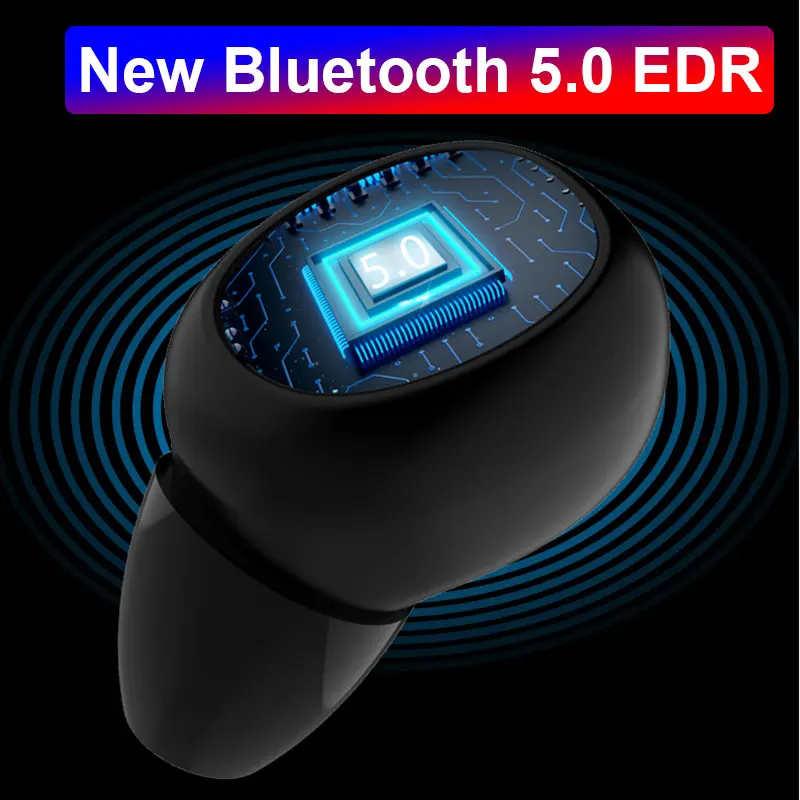 TIANENHUI Bluetooth наушники 5 0 TWS шумоподавление Беспроводная гарнитура 6D стерео Mic 3000 mAh