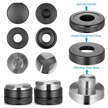 

53mm Stainless Steel Distributor Espresso Distribution Tool Coffee Leveler