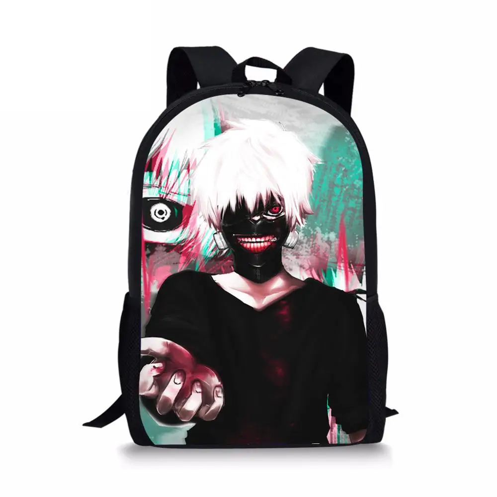 L0149C Школьный рюкзак для мальчиков и девочек-подростков Kaneki Ken, детский ортопедический рюкзак с диагональю 16 дюймов, дорожная сумка - Цвет: L0149C