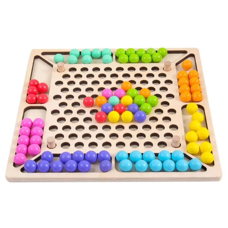  Educational Toy Clip Beads Game for Children Learning Bright Colours Developing Intelligence Montes - 4000544869203