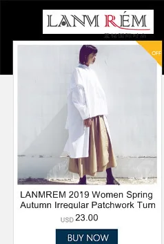 LANMREM, Новинка осени, тонкая женская рубашка с круглым вырезом и принтом, короткий параграф, PC224