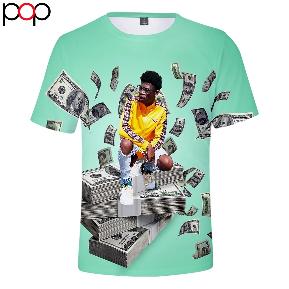 Новинка Lil Nas X 3D хип хоп модная футболка Harajuku хлопковые футболки для мужчин wo