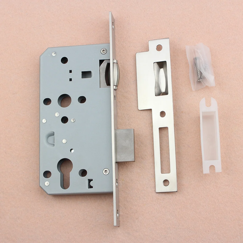 RML-24 Mortise Security Entrance safety gate lock body stainless steel entry door Strong defence fittings for bedroom