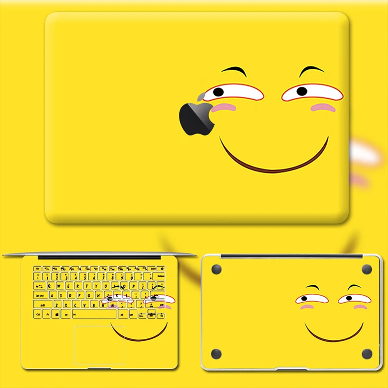 Прекрасный милый ноутбук наклейка для Macbook Pro Air 11 13 15 retina полный корпус кожи протектор милый стикер kawaii протектор кожи