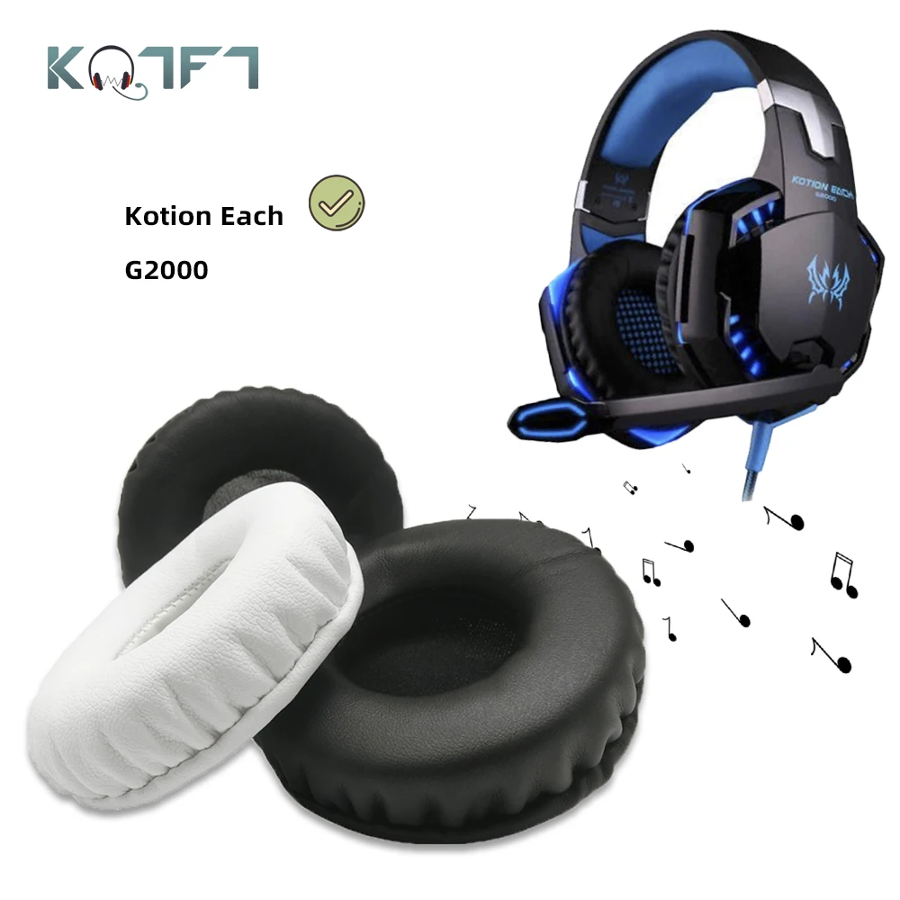 KQTFT 1 пара сменных амбушюров для Kotion Each G2000 G 2200G 2000G 2000 2200 гарнитура подушки