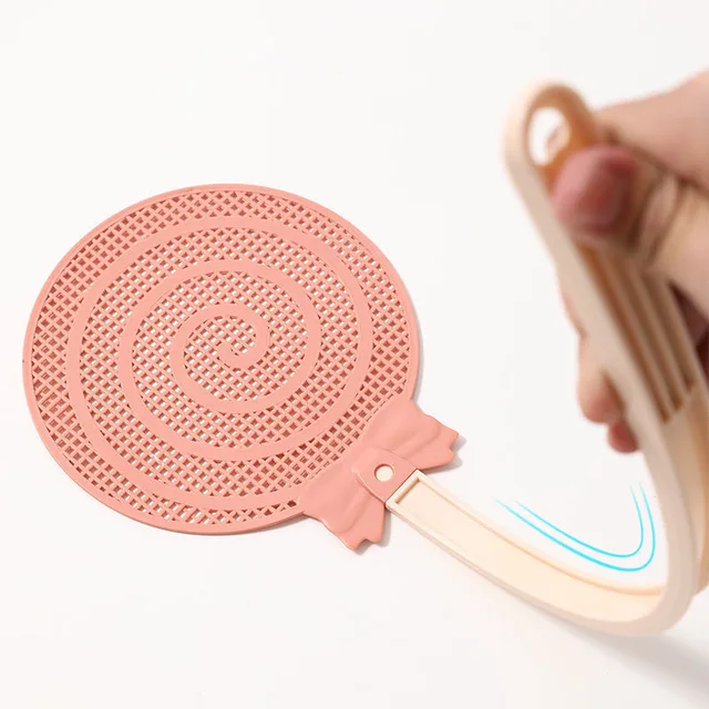 Nyalóka Alakja Hosszú Fogantyú Légy Swatter Műanyag Vastag Szúnyog Home Flycatcher Kártevőirtó Rovargyilkos Csapda - Image 5