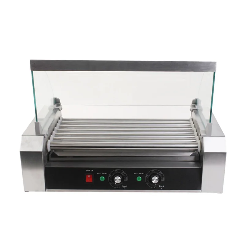 Costway 1050 Watts 18 Hot Dog 7 Roller Grill Cooker Commercial Machine