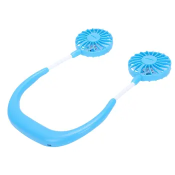 

Halter Portable Lazy Sports Fan Mini Hanging Neck Fan USB Rechargeable Sports manual Fan Air Cooler mini air conditioner Outdoor