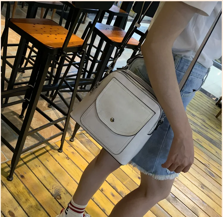 Bolso сумка на плечо однотонная кожаная сумка модная женская сумка в европейском и американском стиле сумка-мессенджер