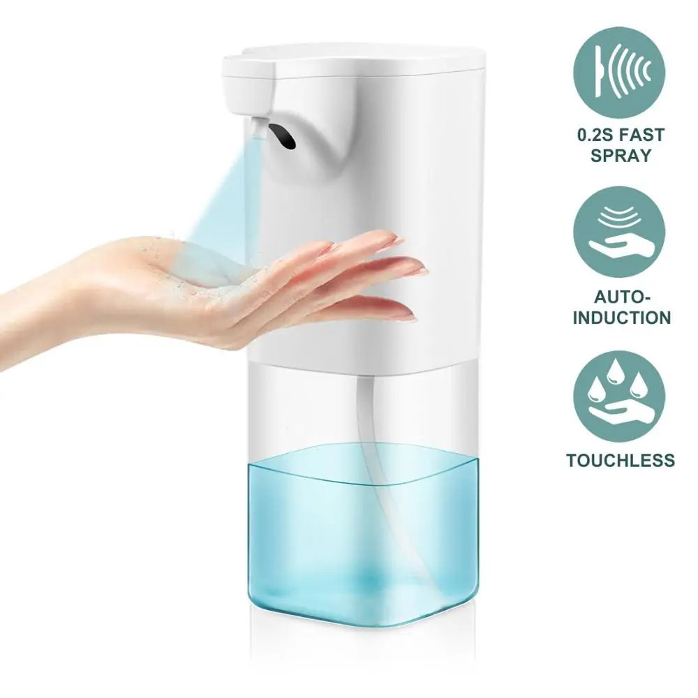

YAFEELR Soap DispenserTouchless hand Sanitizer Dispenser,350ml/12oz Automatic Hand Sanitizer Dispenser Touchless soap dispen