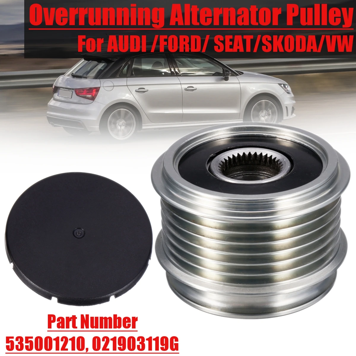 Горячее предложение 1 комплект шкив генератора сцепления для AUDI на сиденье ford SKODA