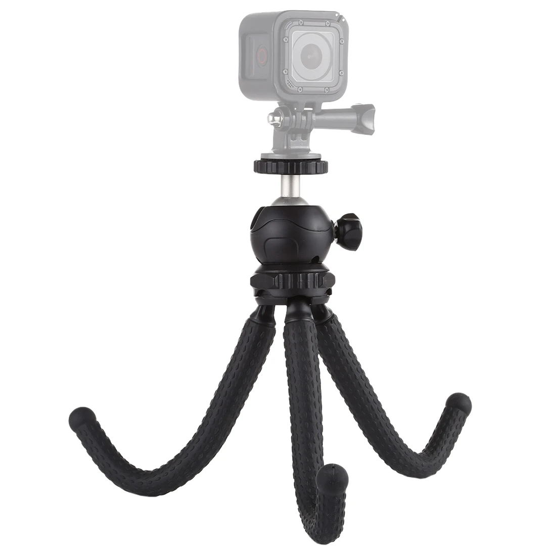 25cm/30cm Mini Octopus Flexible Tripod with Ball Head for Canon/Nikons/Sonys DSLR GoPro8 7 6 Cellphone iphone11 9 7 X Redmi7