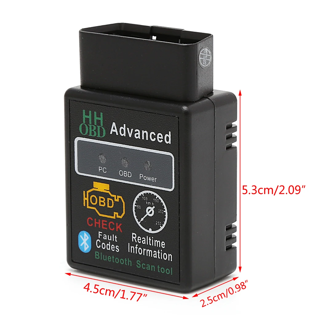 ELM327 V2.1 OBD 2 OBD-II авто Bluetooth диагностический интерфейс сканер Android Автомобильные аксессуары