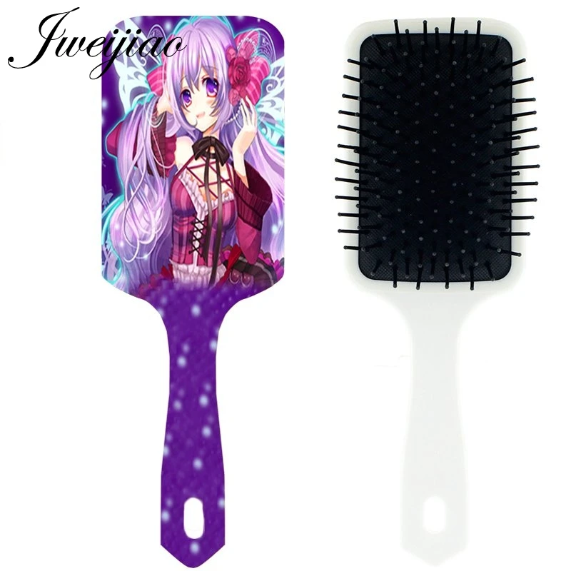 

Youhaken Love Beauty Gilrs Kawaii Massage Comb hair brush Woman Tangle Brushes Scalp Hair Care Tool cepillo pelo