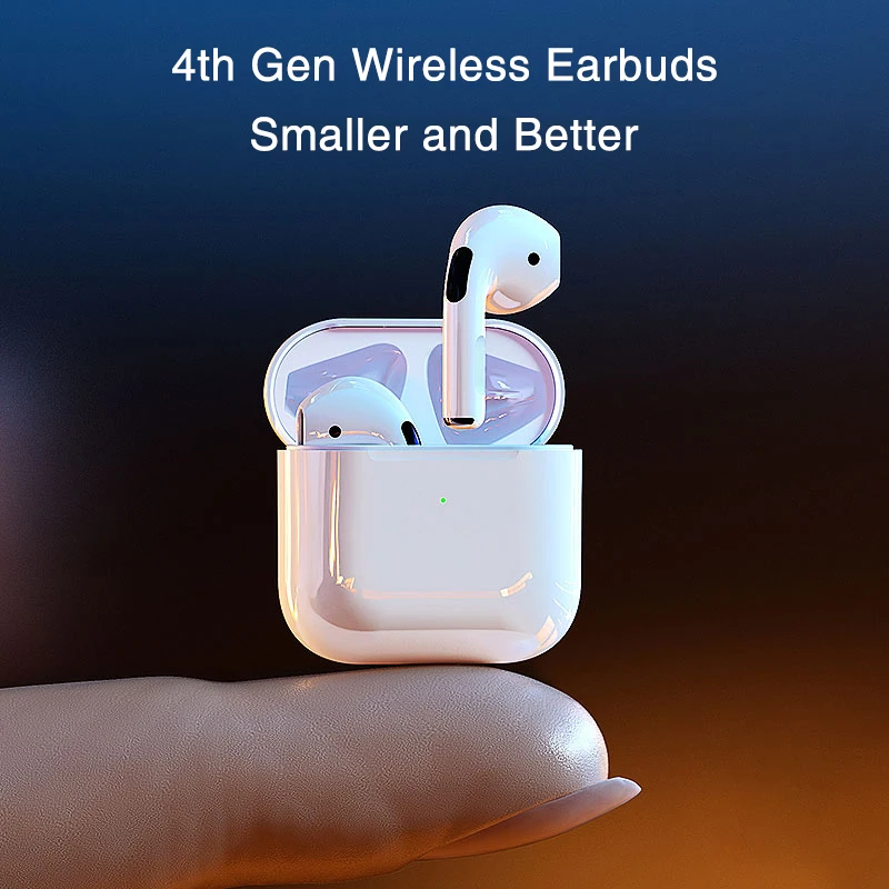 Мини наушники Bluetooth 4 го поколения беспроводные Pro TWS спортивные Игровые вкладыши