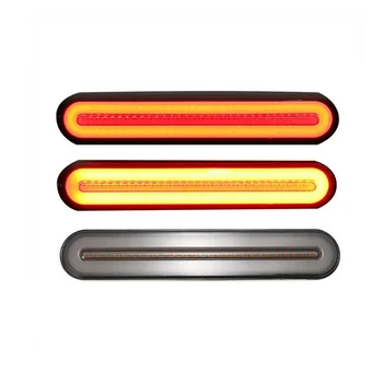 

Brake LED Light Turn Signal Halo Ring Waterproof Set Accessories Car Auto