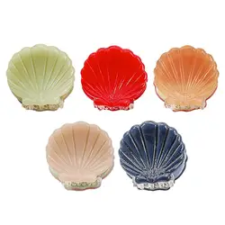 5 Colors Set Shell Bangs Hair Clip Shell Hairclip High-grade Carbon Steel Springs Fixed Hairstyle Niche Temperament Accessory
