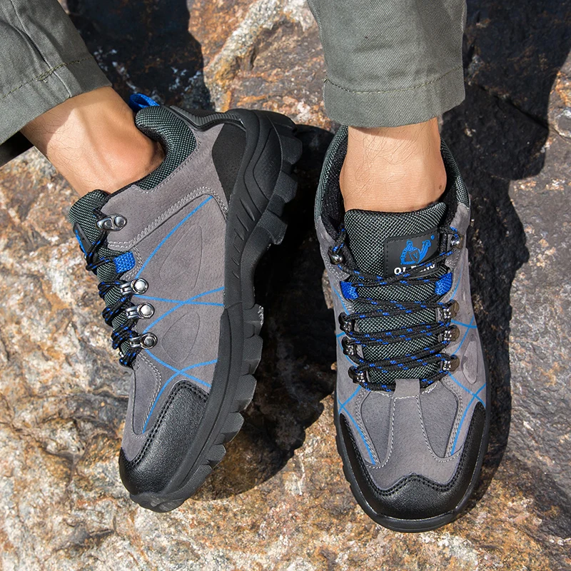 Мужская походная обувь водонепроницаемая Спортивная обувь для улицы тактическая военные мужские кроссовки на шнуровке Треккинговая Обувь zapatillas hombre